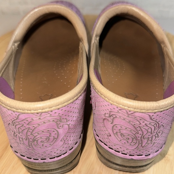 Dansko professional clog, pink floral nubuck, size 40 - Picture 10 of 16